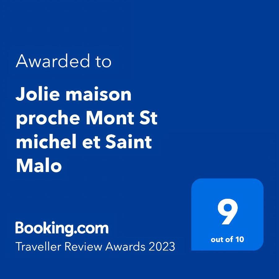 Jolie Maison Proche Mont St Michel Et Saint Malo Ле-Вів'є-сюр-Мер Екстер'єр фото